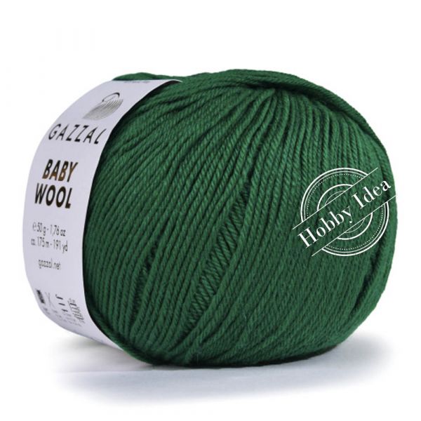 Gazzal Baby Wool 814 Зелёный из категории Gazzal Baby Wool