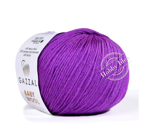 Gazzal Baby Wool 815 Фиолетовый
