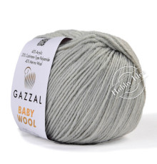 Gazzal Baby Wool 817 Светло-серый