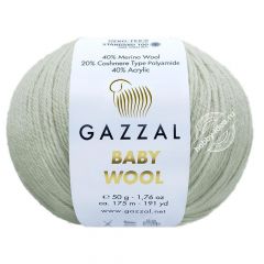 Gazzal Baby Wool 817 Светло-серый