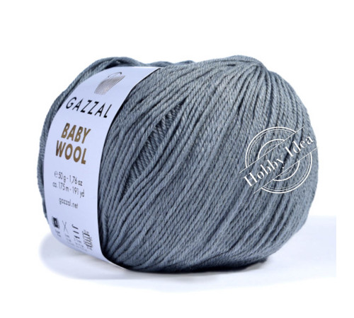 Gazzal Baby Wool 818 Серый