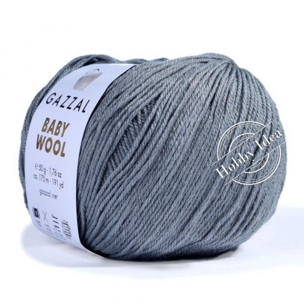 Gazzal Baby Wool 818 Серый из категории Gazzal Baby Wool