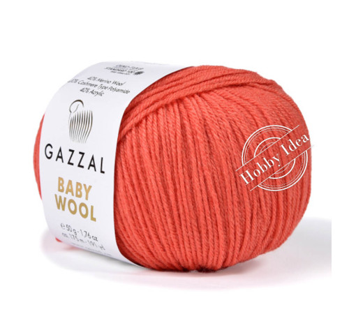 Gazzal Baby Wool 819 Коралловый