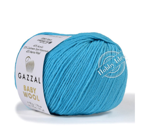 Gazzal Baby Wool 820 Бирюзовый