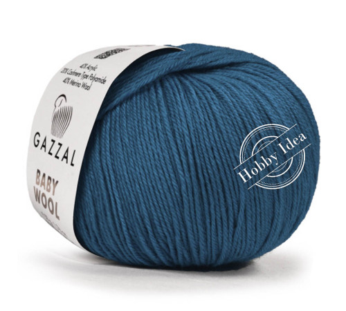 Gazzal Baby Wool 822 Лазурный
