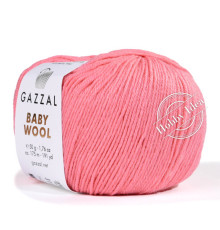 Gazzal Baby Wool 828 Фламинго