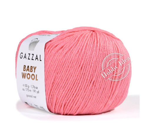 Gazzal Baby Wool 828 Фламинго