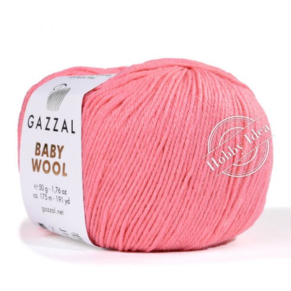 Gazzal Baby Wool 828 Фламинго из категории Gazzal Baby Wool