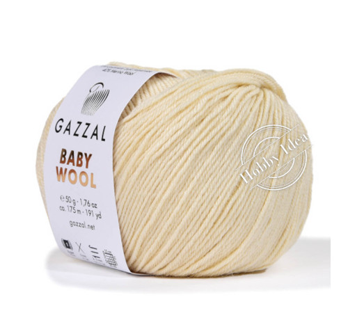 Gazzal Baby Wool 829 Кремовый