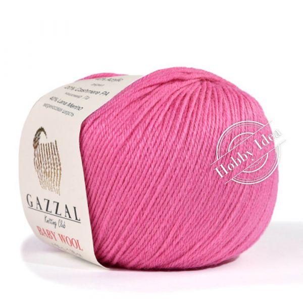 Gazzal Baby Wool 831 Розовый из категории Gazzal Baby Wool