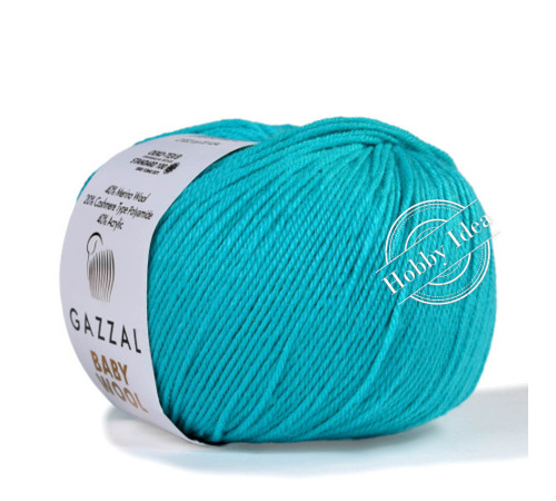 Gazzal Baby Wool 832 Тиффани
