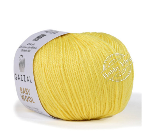 Gazzal Baby Wool 833 Светло-жёлтый