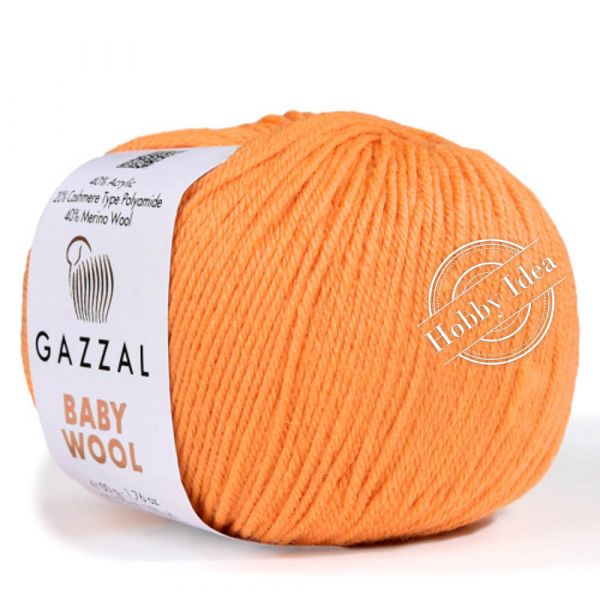 Gazzal Baby Wool 837 Абрикосовый из категории Gazzal Baby Wool
