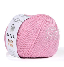 Gazzal Baby Wool 845 Пудровый