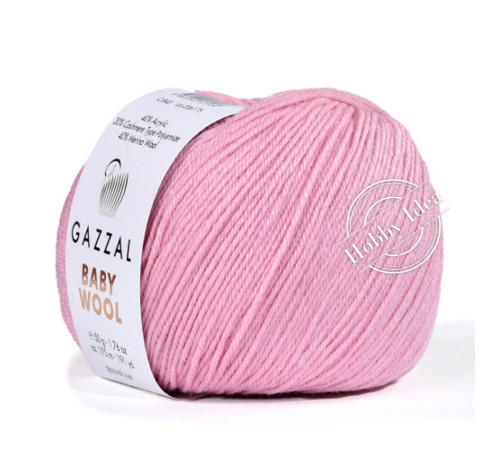 Gazzal Baby Wool 845 Пудровый