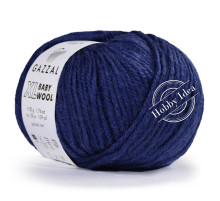 Gazzal Baby Wool XL 802 Тёмный джинс
