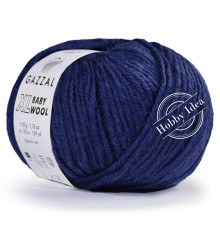 Gazzal Baby Wool XL 802 Тёмный джинс