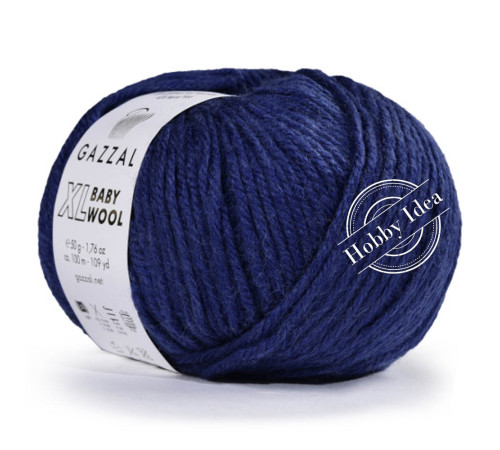 Gazzal Baby Wool XL 802 Тёмный джинс