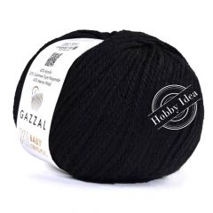 Gazzal Baby Wool XL 803 Чёрный
