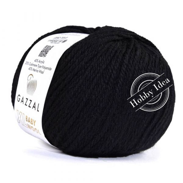 Gazzal Baby Wool XL 803 Чёрный из категории Gazzal Baby Wool XL