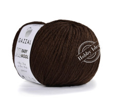 Gazzal Baby Wool XL 807 Коричневый
