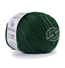 Gazzal Baby Wool XL 814 Зелёный