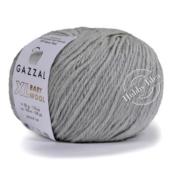 Gazzal Baby Wool XL 817 Светло-серый из категории Gazzal Baby Wool XL