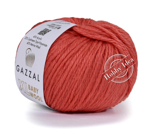 Gazzal Baby Wool XL 819 Коралловый