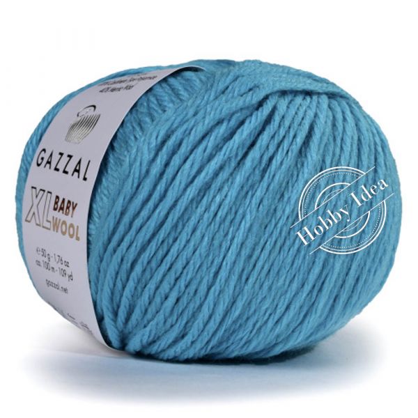 Gazzal Baby Wool XL 820 Тиффани из категории Gazzal Baby Wool XL