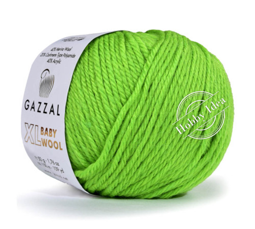 Gazzal Baby Wool XL 821 Изумруд