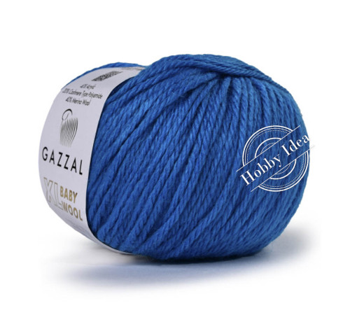 Gazzal Baby Wool XL 822 Лазурный