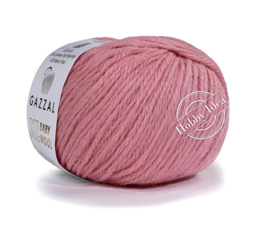 Gazzal Baby Wool XL 828 Фламинго