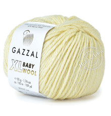 Gazzal Baby Wool XL 829 Кремовый