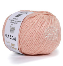Gazzal Baby Wool XL 834 Персиковый