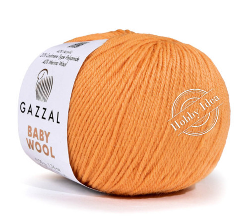 Gazzal Baby Wool XL 837 Абрикосовый