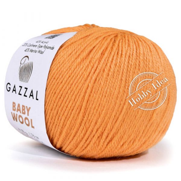 Gazzal Baby Wool XL 837 Абрикосовый из категории Gazzal Baby Wool XL