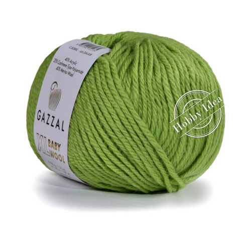 Gazzal Baby Wool XL 838 Киви