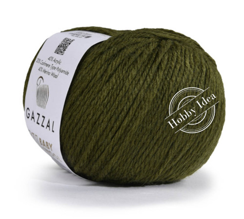 Gazzal Baby Wool XL 840 Хаки