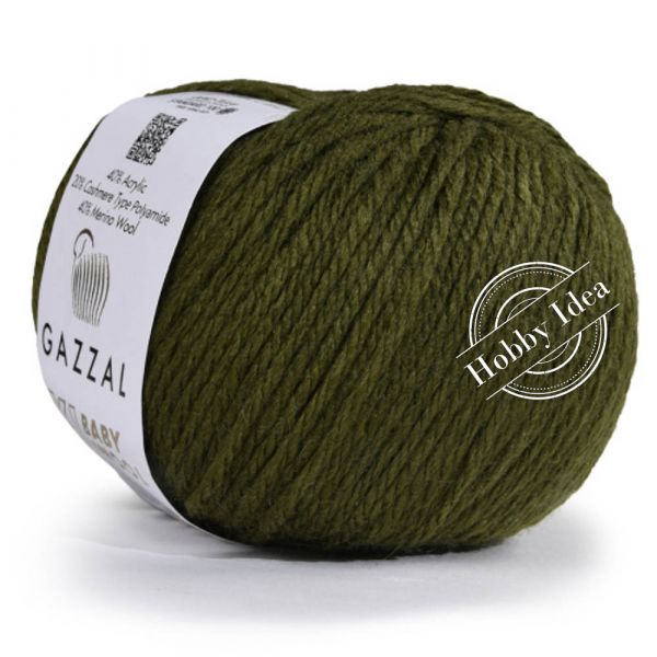 Gazzal Baby Wool XL 840 Хаки из категории Gazzal Baby Wool XL