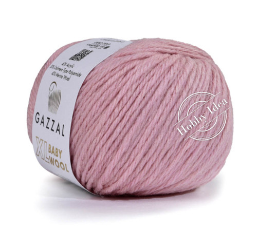 Gazzal Baby Wool XL 845 Пудровый