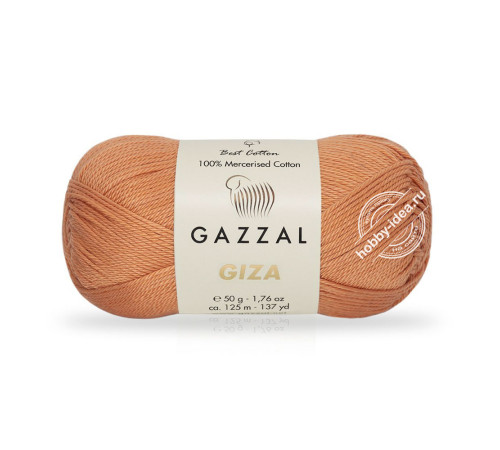 Gazzal Giza 2493 Тёмный абрикос