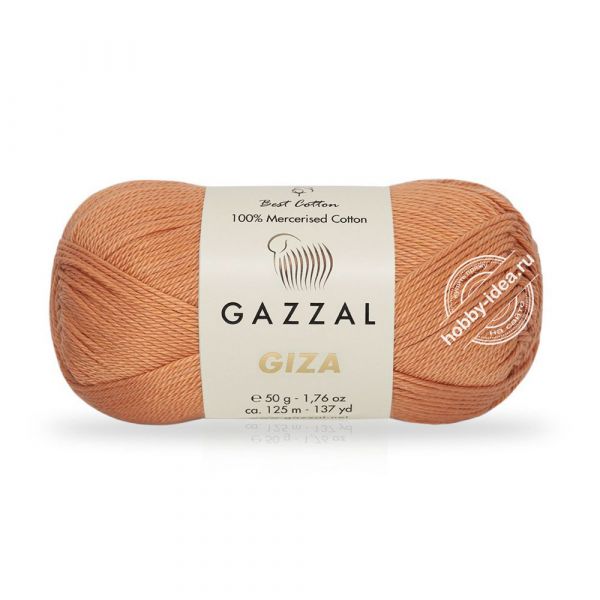 Gazzal Giza 2493 Тёмный абрикос из категории Gazzal Giza