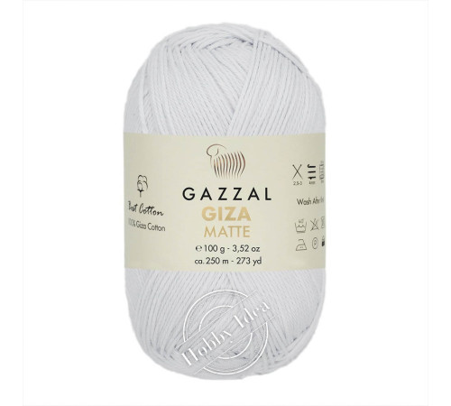 Gazzal Giza Matte 5550 Белый