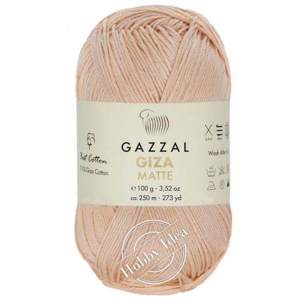 Gazzal Giza Matte 5553 Персиковый из категории Gazzal Giza Matte