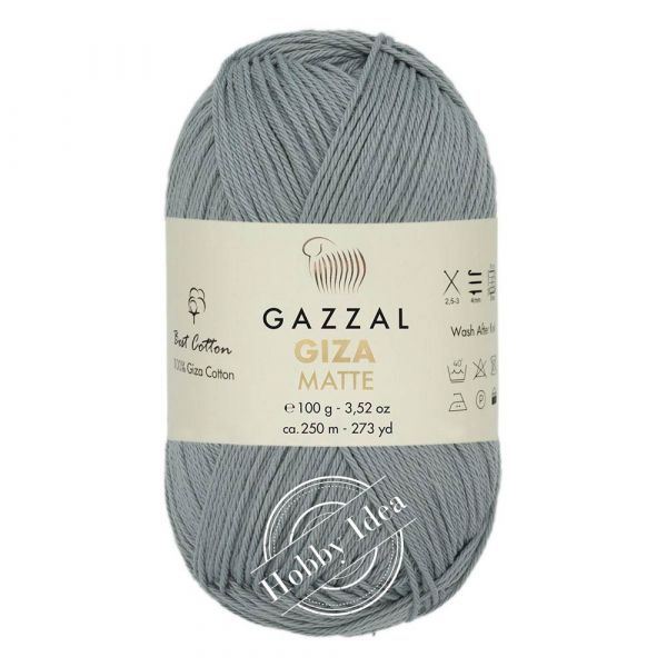 Gazzal Giza Matte 5554 Серый из категории Gazzal Giza Matte