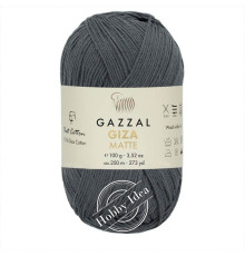 Gazzal Giza Matte 5555 Тёмно-серый