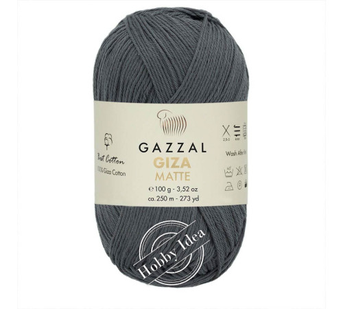 Gazzal Giza Matte 5555 Тёмно-серый