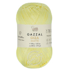 Gazzal Giza Matte 5559 Бледно-жёлтый