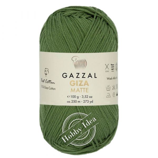 Gazzal Giza Matte 5562 Зелёный из категории Gazzal Giza Matte