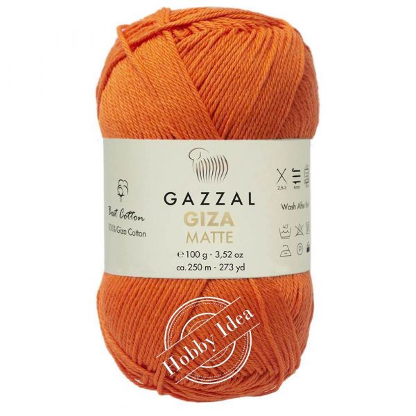 Gazzal Giza Matte 5565 Оранжевый из категории Gazzal Giza Matte